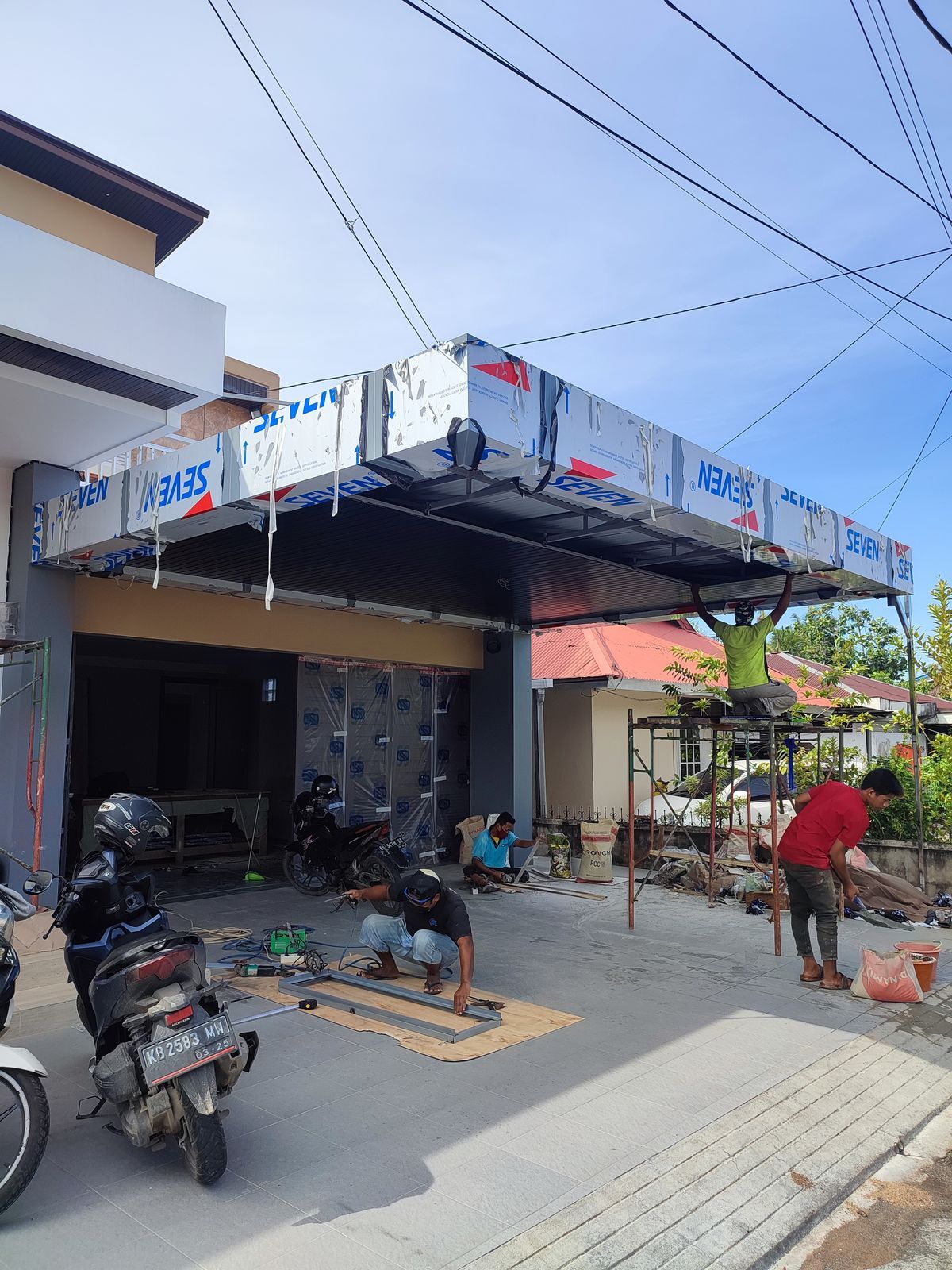 kanopi yosep camar gorden - Dokumentasi Proyek